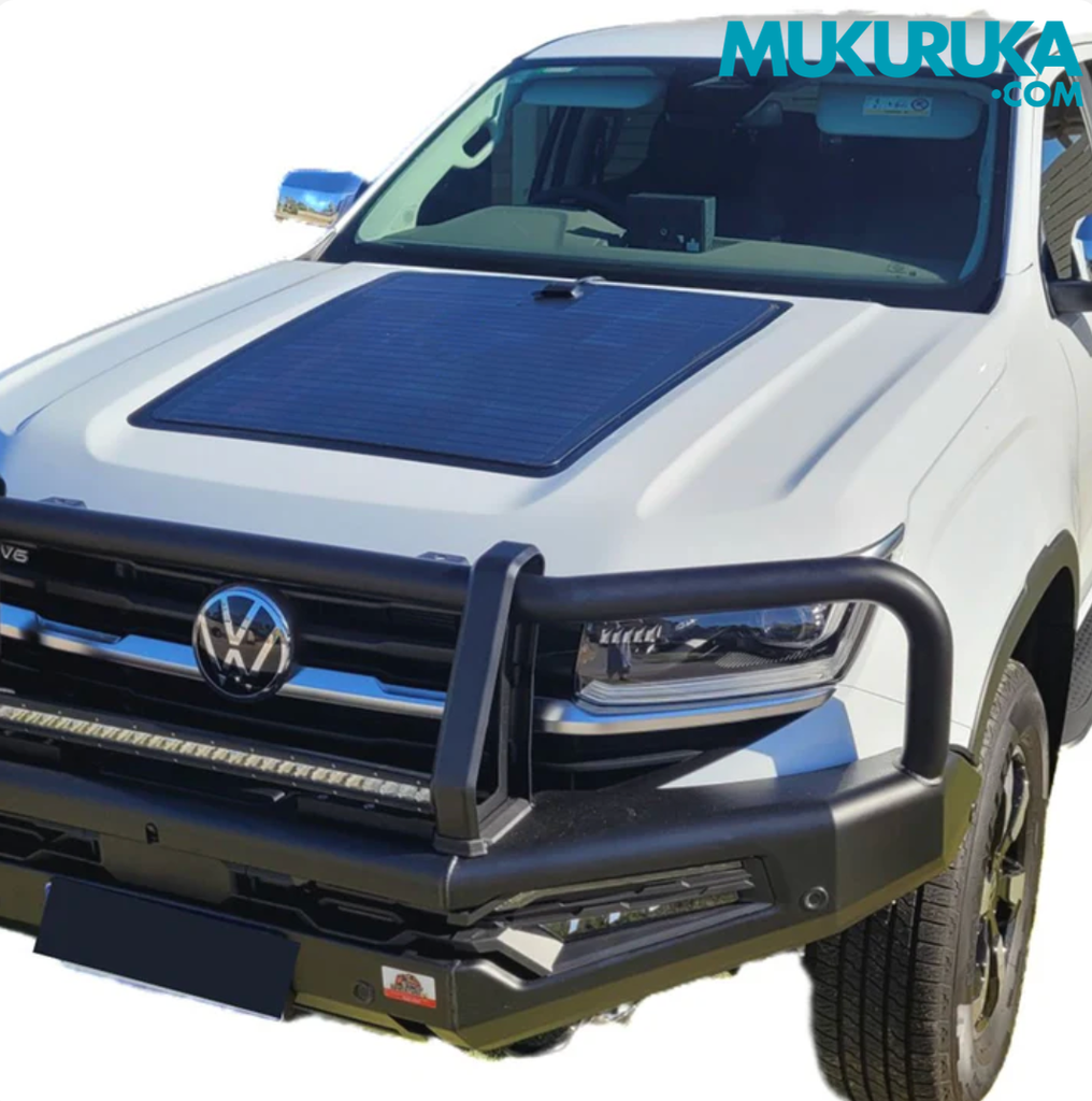 PANEL SOLAR DE CAPÓ 100W LENSUN PARA VOLKSWAGEN AMAROK 2ª GENERACIÓN (2022–PRESENTE)