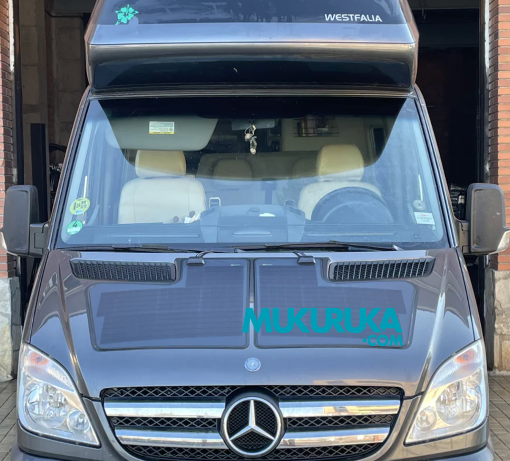 PANEL SOLAR DE CAPÓ 80W PARA MERCEDES-BENZ SPRINTER 2ª GENERACIÓN (2006–2018)