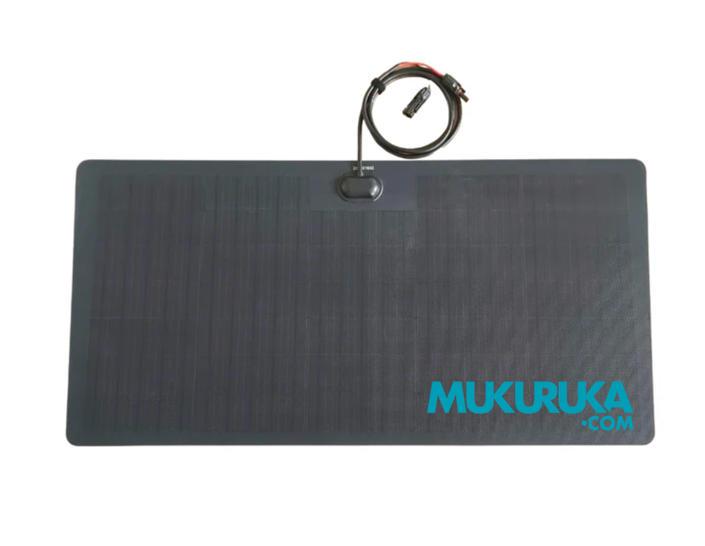 PANEL SOLAR FLEXIBLE DE 60 W PARA CAPÓ DE VW CRAFTER 1ª GENERACIÓN (2006–2017)