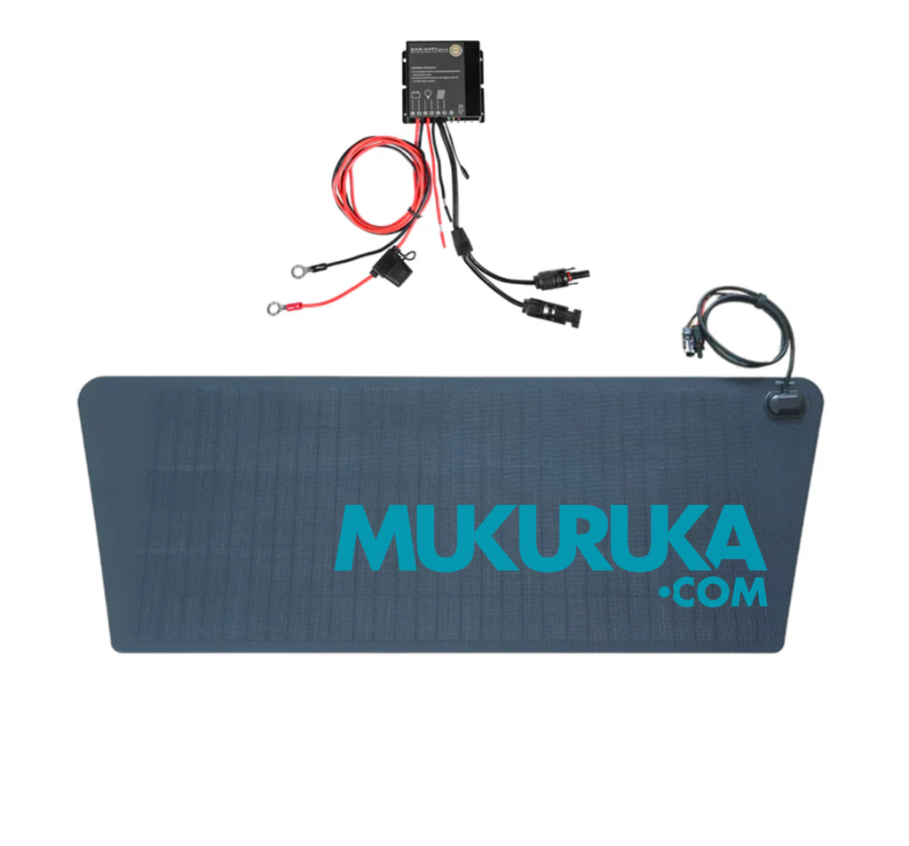 PANEL SOLAR FLEXIBLE DE CAPÓ 80W VW CALIFORNIA / TRANSPORTER T5-T6