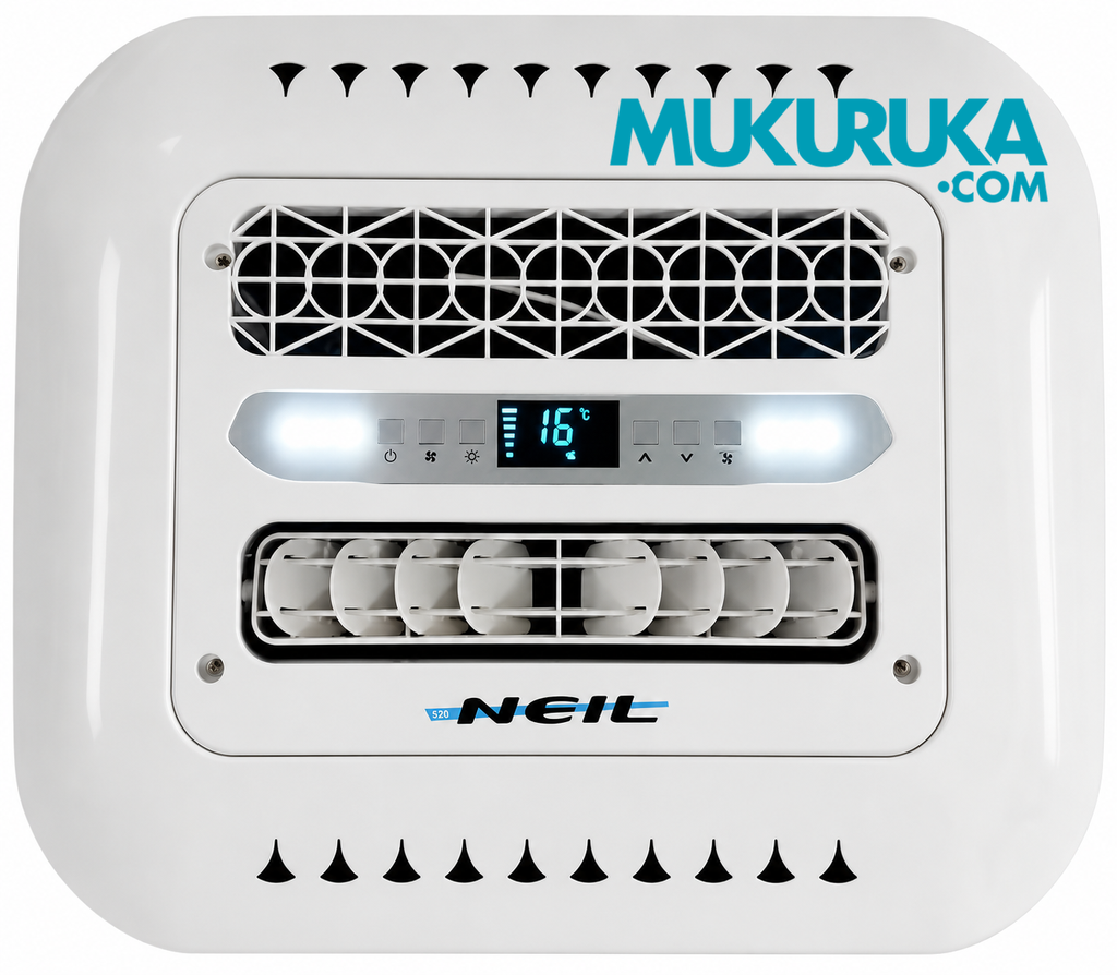 AIRE ACONDICIONADO 12V NEIL HDK 2200 INVERTER 8000 BTU CAMPER Y AUTOCARAVANA