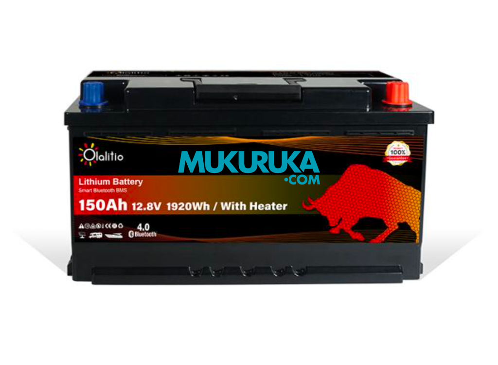 BATERÍA DE LITIO 12.8V OLA-12-150-SH 150AH CON BLUETOOTH Y CALENTADOR