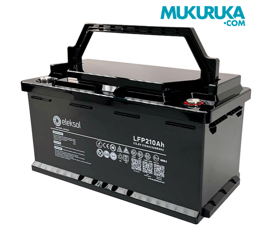 BATERÍA LITIO ELEKSOL 210AH/12,8V BLUETOOTH Y BMS V2